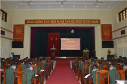 Đảng ủy Quân sự tỉnh Bắc Kạn: Tổ chức học tập, quán triệt, triển khai thực hiện Nghị quyết Đại hội Đảng bộ Quân khu lần thứ XV